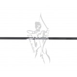 Gold Tip Arrow Fletched Warrior