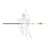 Black Eagle Arrow Fletched Crested Deep Impact .003"