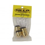 Gillo Weight Kit 24kt Gold Plated Black Caps