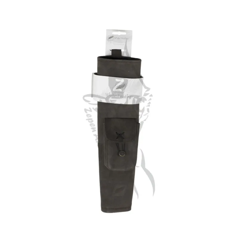 White Feather Back Quiver Hurricane Brown