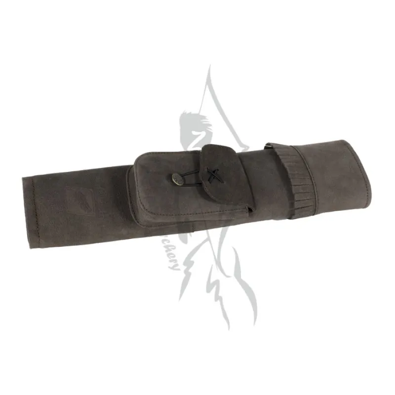 White Feather Back Quiver Hurricane Brown